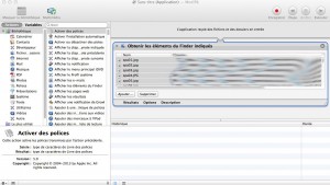 Glisser et déposer vos images dans Automator