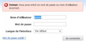 Retrouver mot de passe plesk