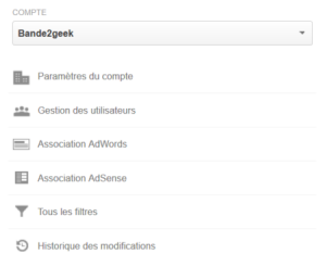 suppression ip google analytics admin