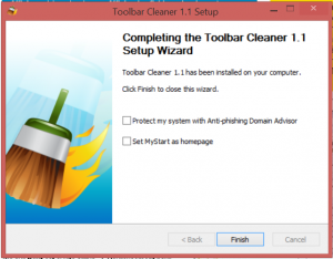 enlever toolbar